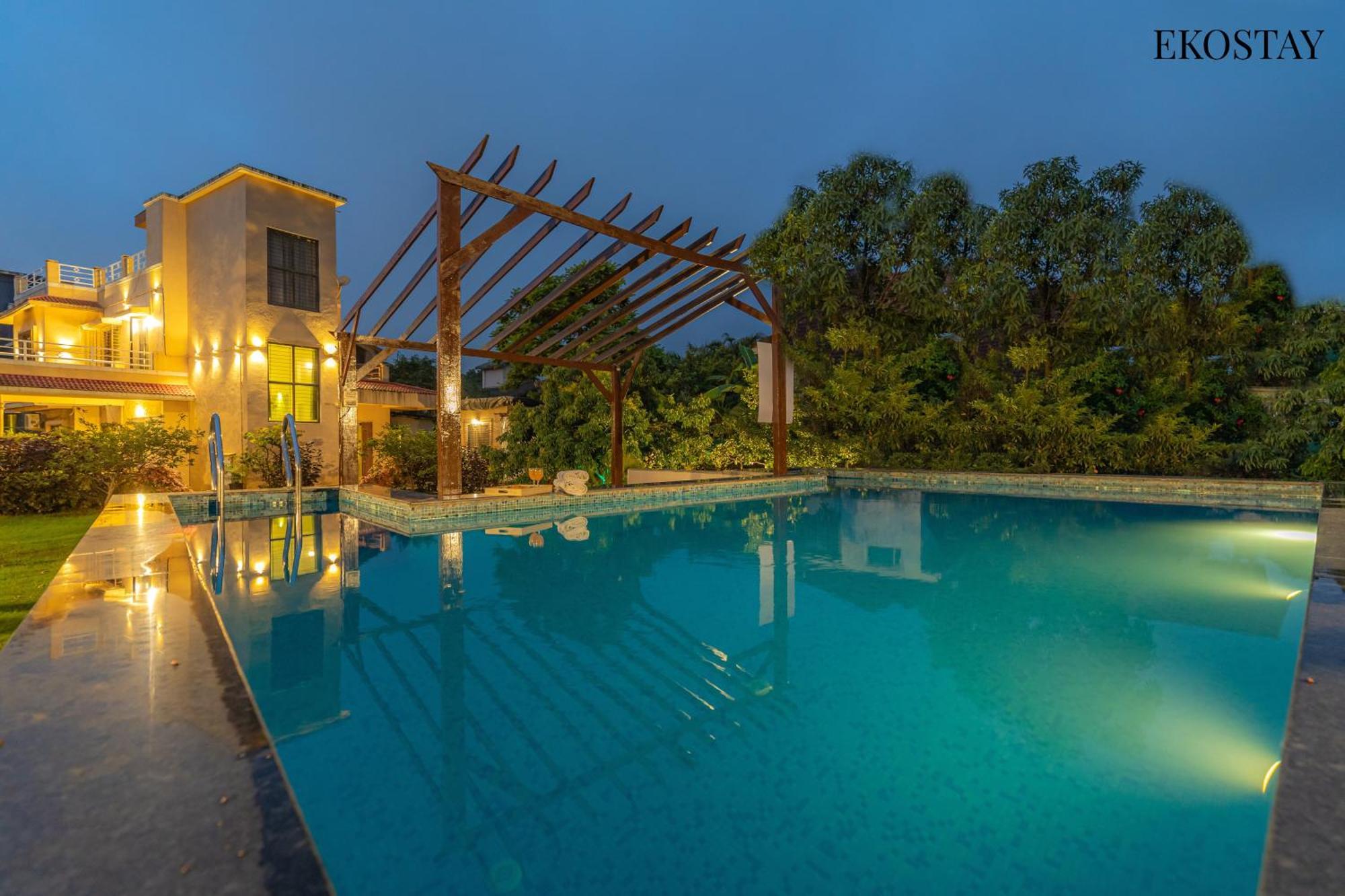 Ekostay Gold - Olive Crest Villa - Spacious Lawn Lonavla Exterior foto